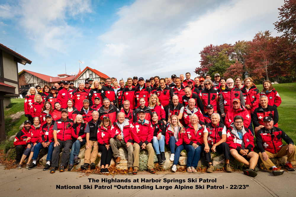 The Highlands Ski Patrol team