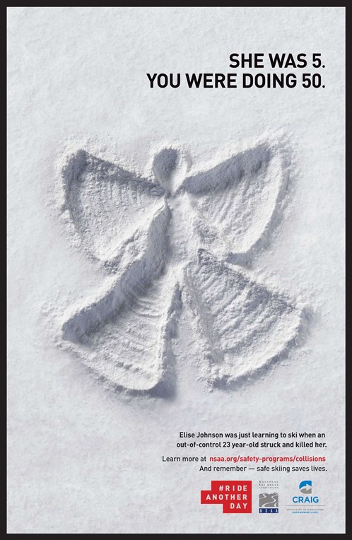 Ride Another Day poster — visit the National Ski Areas Association's Ride Another Day page